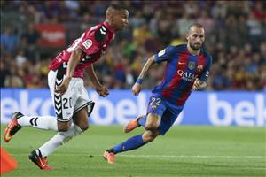 Barca tuyên bố sẵn sàng để Aleix Vidal ra đi