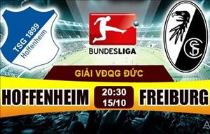 Nhận định Hoffenheim vs Freiburg 20h30 ngày 15/10 (Bundesliga 2016/17)