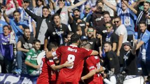 Tổng hợp: Leganes 2-3 Sevilla (Vòng 8 La Liga 2016/17)