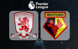 Middlesbrough 0-1 Watford (KT): Trận cầu siêu tẻ nhạt