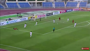 Hồ Minh Dĩ ghi bàn cực đẹp, mở tỷ số trận U19 Việt Nam vs U19 UAE