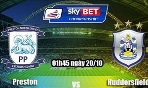 Nhận định Preston vs Huddersfield 01h45 ngày 20/10 (Hạng Nhất Anh 2016/17)