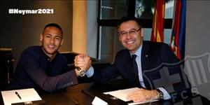 Ký hợp đồng khủng, Neymar nguyện vươn thành huyền thoại Barcelona