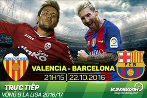 Valencia 2-3 Barca (KT): Nghiệt ngã phút bù giờ