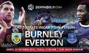 Nhận định Burnley vs Everton 21h00 ngày 22/10 (NHA 2016/17)