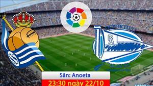 Nhận định Sociedad vs Alaves 23h30 ngày 22/10 (La Liga 2016/17)