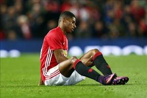 M.U lo lắng về chấn thương của Rashford