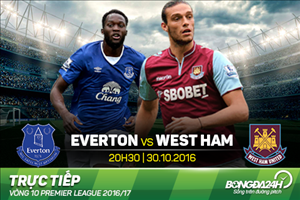 Everton 2-0 West Ham (KT): Lukaku cắt mạch hồi sinh của đối thủ