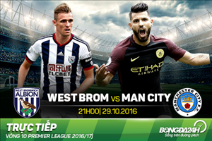 West Brom 0-4 Man City (KT): Chiến thắng giải khát