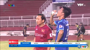 Buổi tập cuối cùng của ĐT Việt Nam trước trận giao hữu với Triều Tiên