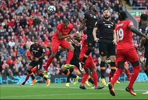 Liverpool tệ thứ hai EPL trong những tình huống cố định