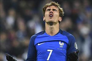 Atletico nhận tin vui từ chấn thương của Griezmann