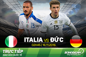 Italia 0-0 Đức: Đại chiến giao hữu dưới tiêu chuẩn