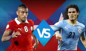 Nhận định Chile vs Uruguay 06h30 ngày 16/11 (VL World Cup 2018)