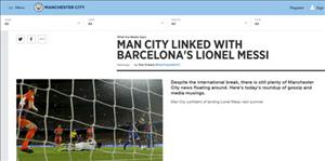 Man City công khai xác nhận theo đuổi Lionel Messi