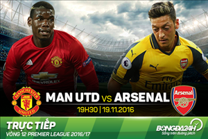 MU 1-1 Arsenal (KT): Đại chiến nhạt