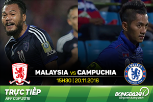 Malaysia 3-2 Campuchia (KT): Ngược dòng kịch tính
