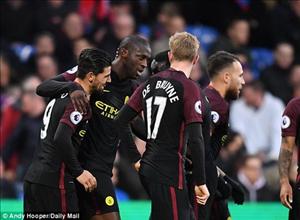 Tổng hợp: Crystal Palace 1-2 Man City (Vòng 12 NHA 2016/17)