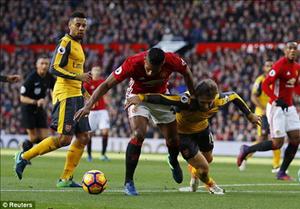 Tổng hợp: MU 1-1 Arsenal (Vòng 12 NHA 2016/17)