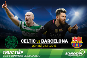 Celtic 0-2 Barca (KT): Messi lập cú đúp, Blaugrana lướt qua vòng bảng bằng vị trí số 1