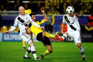 Dortmund vs Legia tạo ra trận cầu ... 8-4 lịch sử của Champions League
