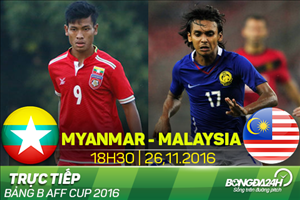 Myanmar 1-0 Malaysia (KT): Thắng muộn, chủ nhà gặp Thái Lan ở bán kết