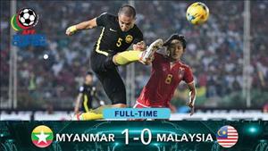 Tổng hợp: Myanmar 1-0 Malaysia (Bảng B AFF Cup 2016)
