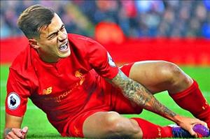 Coutinho không bị gãy xương, nhưng nguy cơ đứt dây chằng