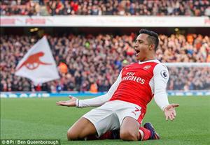 Tổng hợp: Arsenal 3-1 Bournemouth (Vòng 13 NHA 2016/17)