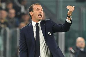 Allegri nổi giận với sự lơ đãng của các cầu thủ Juventus