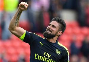 Giroud thề lấy lại vị trí chính thức tại Arsenal từ tay Sanchez