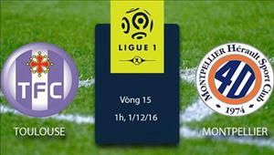 Nhận định Toulouse vs Montpellier 01h00 ngày 1/12 (Ligue 1 2016/17)