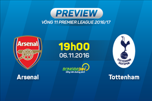 Arsenal vs Tottenham (19h ngày 6/11): Pháo thủ tiện tay bắt Gà trống