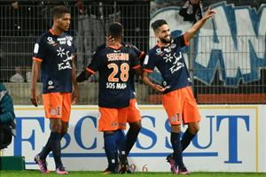 Tổng hợp: Montpellier 3-1 Marseille (Vòng 12 Ligue 1 2016/17)