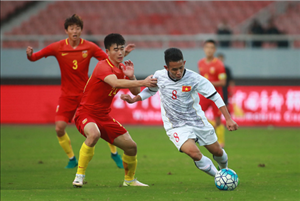 U22 Việt Nam 1-1 U22 Trung Quốc (KT): Thanh Tùng lập siêu phẩm, U22 VN hòa trong thế hơn người