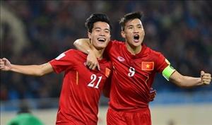 Công Vinh đánh đầu đẹp mắt gỡ hòa 1-1 trận Việt Nam vs Indonesia