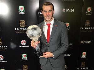 Gareth Bale nhận giải thưởng cao quý của bóng đá xứ Wales