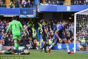 Tổng hợp: Chelsea 1-0 West Brom (Vòng 15 NHA 2016/17)