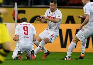 Tổng hợp: Cologne 1-1 Dortmund (Vòng 14 Bundesliga 2016/17)
