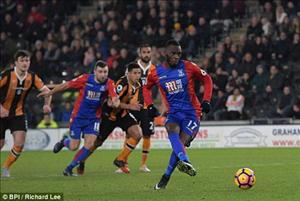 Tổng hợp: Hull 3-3 Crystal Palace (Vòng 15 NHA 2016/17)