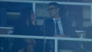 Ronaldo đưa bồ mới đến xem Real thi đấu