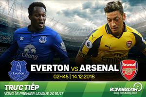 Everton 2-1 Arsenal (KT): Pháo thủ đau đớn đứt mạch bất bại