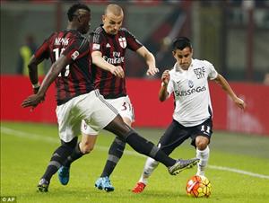 Nhận định AC Milan vs Atalanta 00h00 ngày 18/12 (Serie A 2016/17)