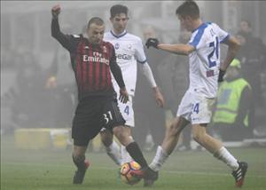AC Milan 0-0 Atalanta: Chia điểm đáng tiếc