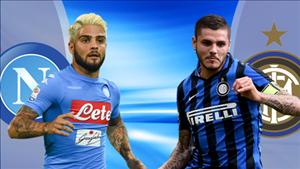 Nhận định Napoli vs Inter Milan 02h45 ngày 3/12 (Serie A 2016/17)