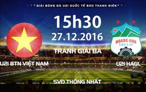 U21 HAGL 1-0 U21 Việt Nam (KT): Chiến thắng an ủi