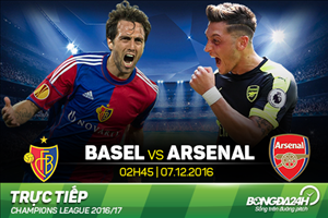 Basel 1-4 Arsenal (KT): Lucas Perez lập hattrick giúp Pháo thủ đứng nhất bảng