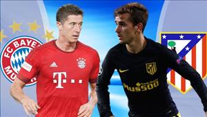 Nhận định Bayern Munich vs Atletico Madrid 02h45 ngày 7/12 (Champions League 2016/17)