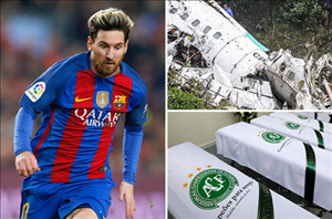 18 phút nữa thôi là Messi và đồng đội Argentina tử nạn