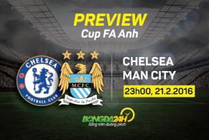 Chelsea vs Man City (23h ngày 21/2): Khi “Man xanh” biết sợ